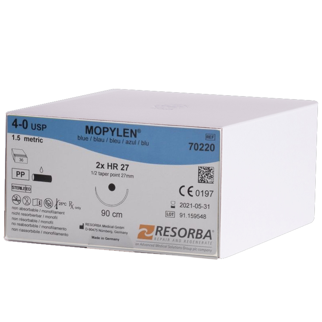 Мопилен HR 17 1.5 ЕР 4-0 USP 0.75 m. 3. s-7028