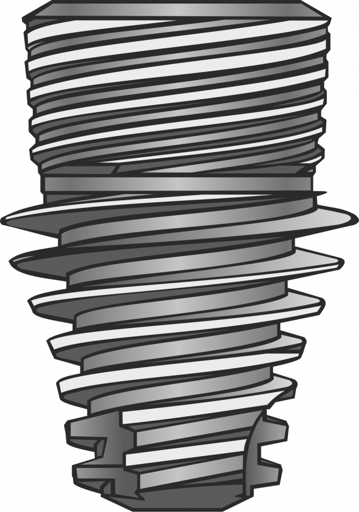 Имплантат Impro Deep Thread 5x7mm RIM-5007