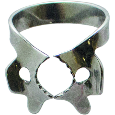 Кламмер зубчатый с крылышками UP-844