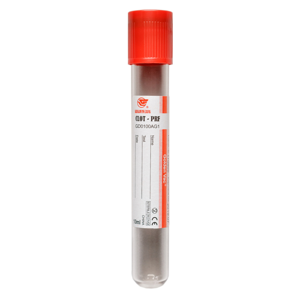 Пробирка в однор. стер. упак., стекло,16*100mm, 10 ml , красные CLOT-PRF (A-PRF)