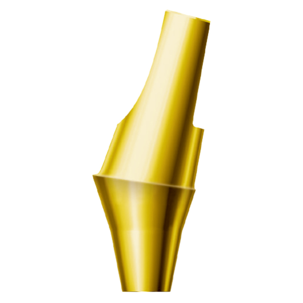 Угловой (15°) абатмент Impro D 4.5 без шестигранника, H 2.0 uab154520n