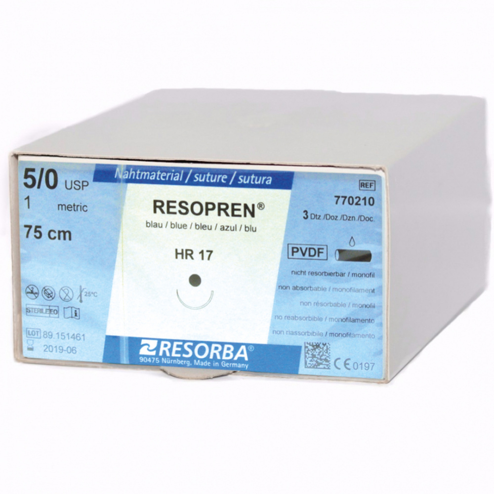 Резопрен DSM 13 0.7 ЕР 6-0 USP 0.45 m. 3. 36шт. 771526