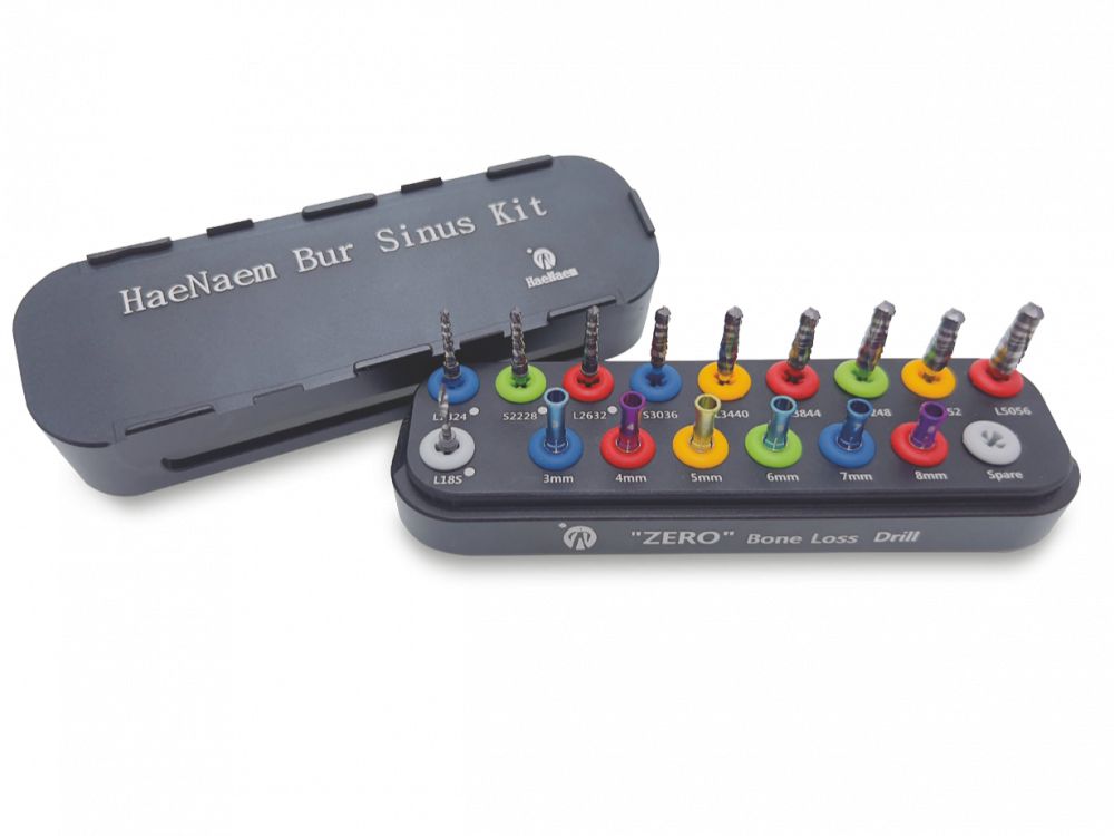 Набор свёрел для закрытого синус-лифтинга Haenaem