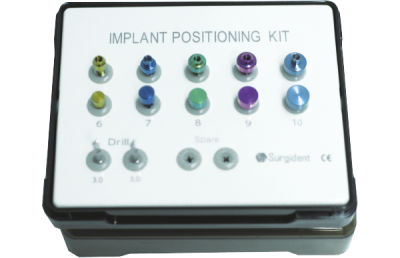 Хирургический шаблон для определения позиции имплантата Surgident