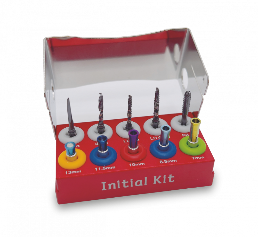 Набор со стопперами для первоначального сверления Haenaem