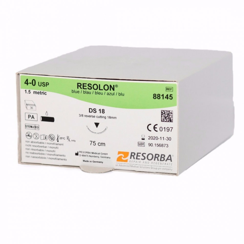 картинка Резолон DS 18 1.5 ЕР 4-0 USP 0.75 m. 3. от магазина implantshop.ru